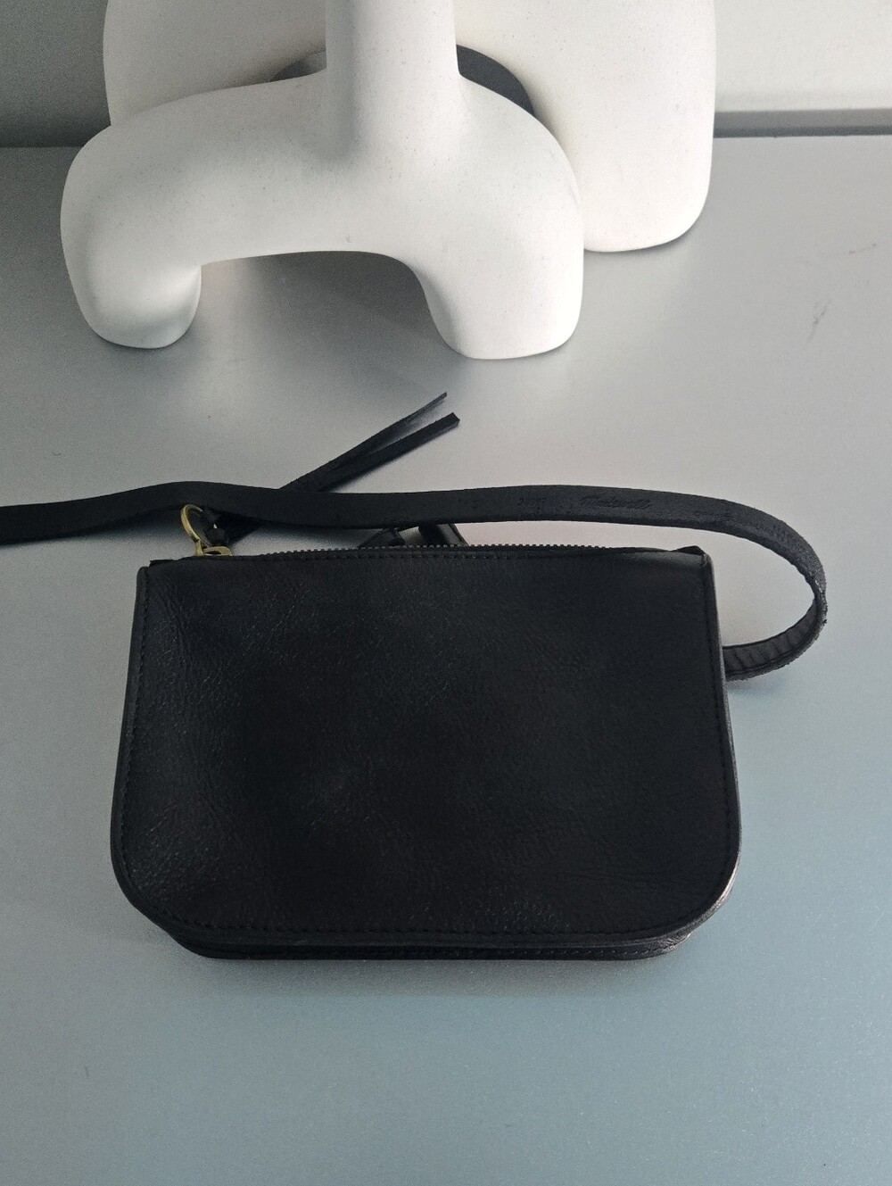 Madewell Black Leather Bag